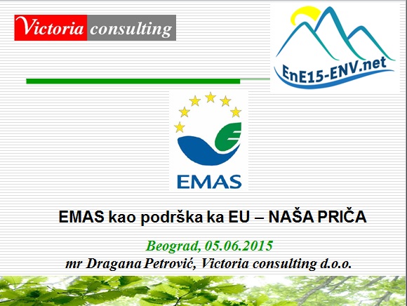 EMAS Dragana Petrovic Victoria consulting